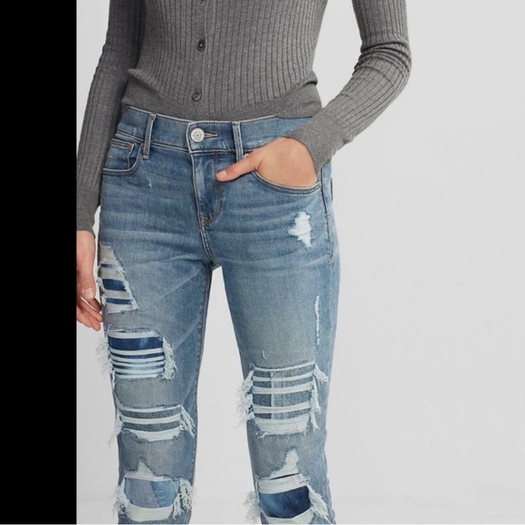 NWOT Express jeans - Picture 5 of 7
